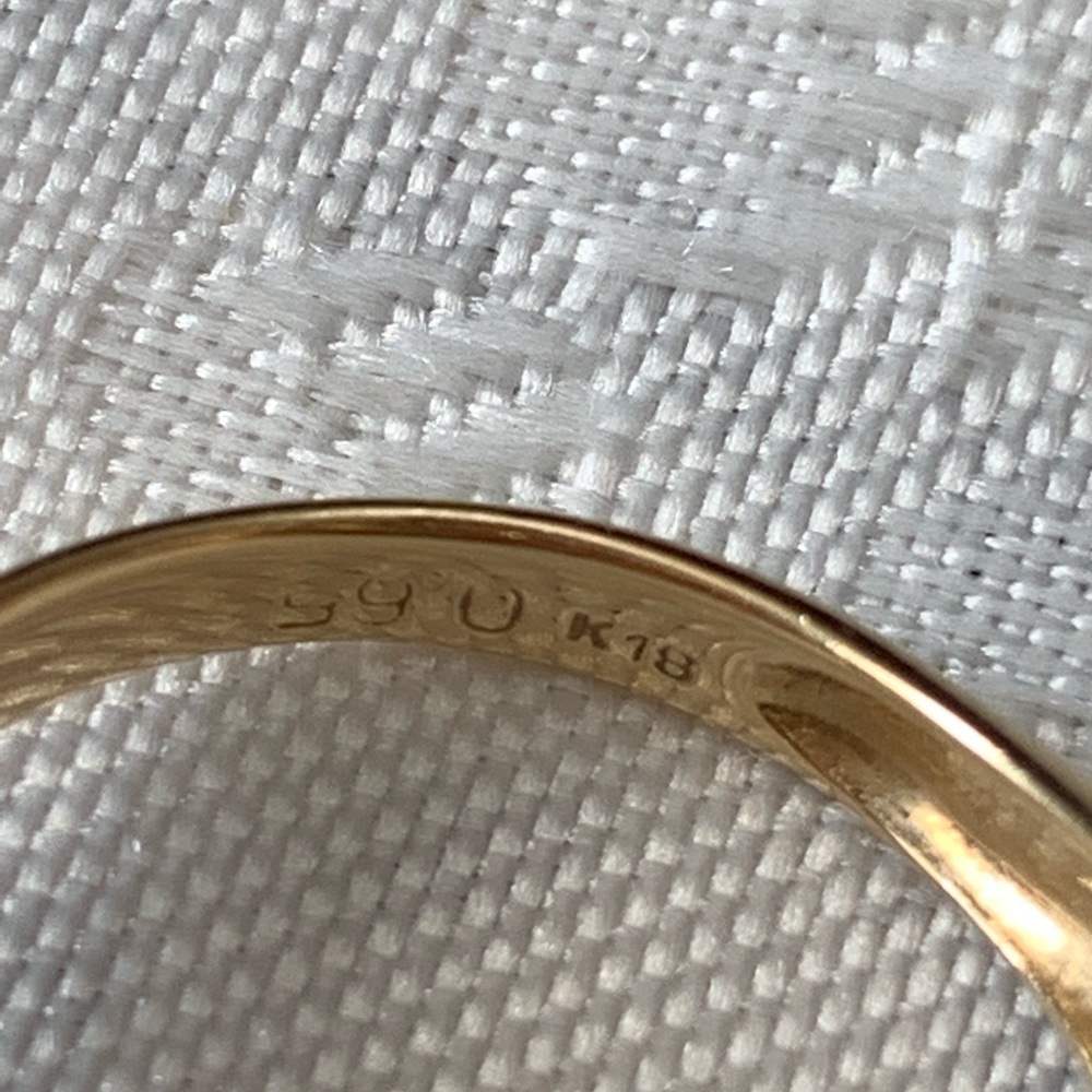Sold on Instagram 18k gold ring - Picture 6 of 8